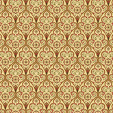 Beige Mughal Jaal Floral Digital Printed Fabric Material